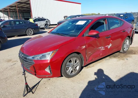 2019 Hyundai Elantra Sel z USA, uszkodzony, nr VIN KMHD84LF9KU743670